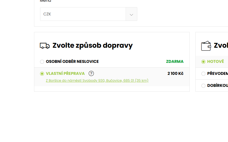 Modul výpočtu dopravy - obrázek 1